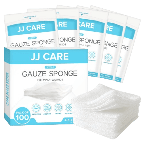 Sterile Gauze Pads (Pack of 100)